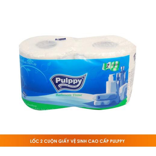 Bộ 2 cuộn Giấy cuộn Pulppy