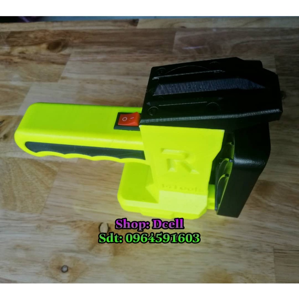 Đèn Led Dùng Pin Ryobi 18v In 3D Siêu Bền - Đèn Pin Cầm tay