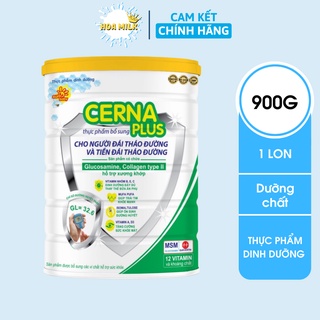 Sữa dành cho người tiểu đường cerna plus lon 900g - hoa milk