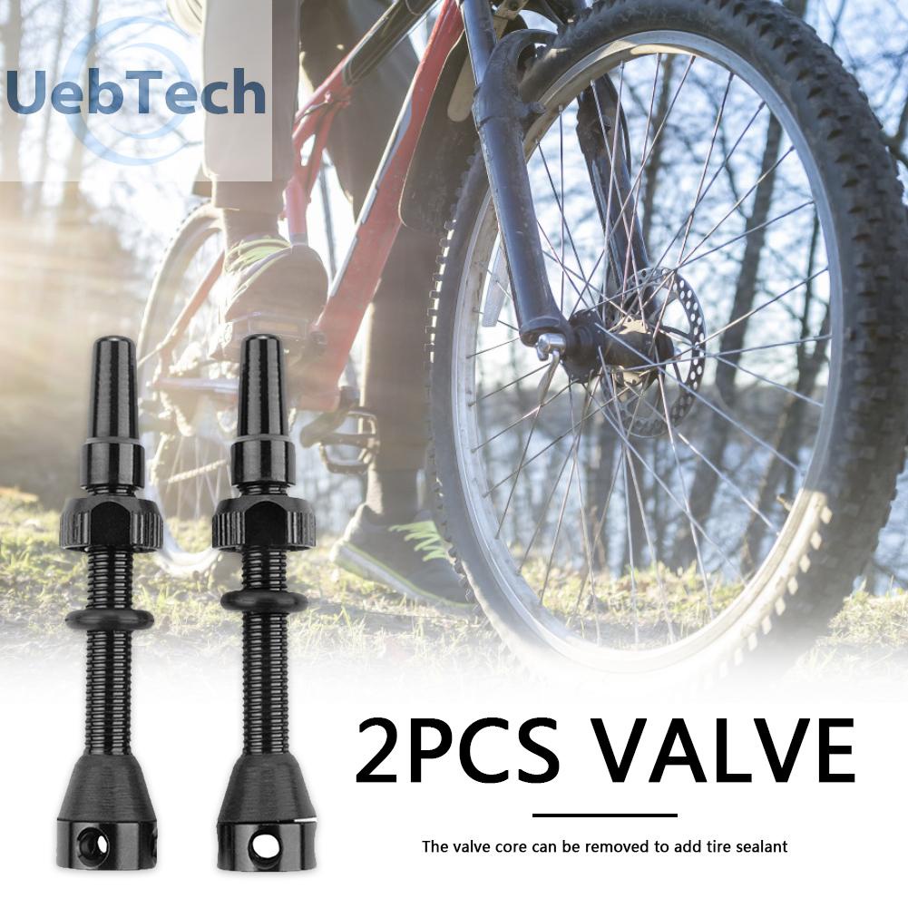 Set 2 van cho xe đạp không ruột bằng hợp kim CNC 40mm
