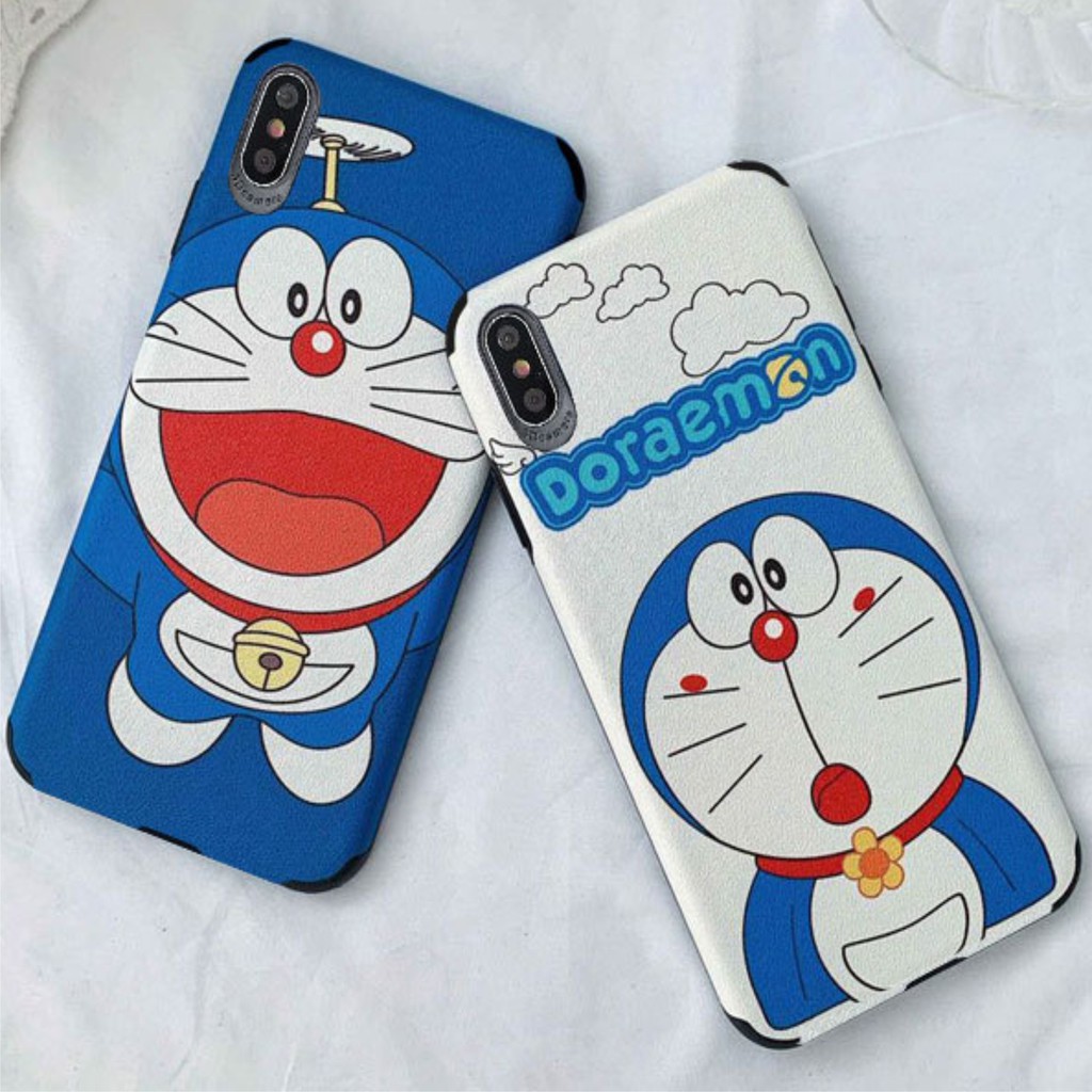 [ IPHONE ] Ốp Lưng Da IMD Doraemon 3 - R074