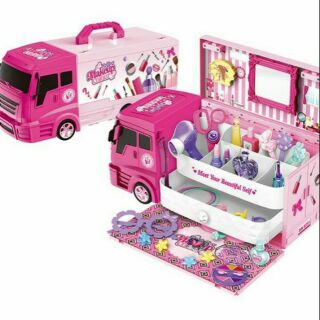 Đồ chơi xe tải bán kem - đồ trang điểm 2 trong 1 cho bé [Hàng mới về]
