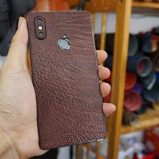 [DÁN DA] Miếng dán da điện thoại Xiaomi Mi8 - D63