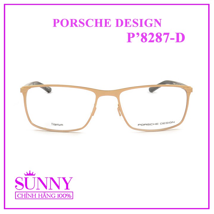 Gọng kính chính hãng Porsche Design P8287 D bảo hành toàn quốc