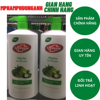 SỮA TẮM LIFEBOUY DETOX MATCHA KHỔ QUA 850G