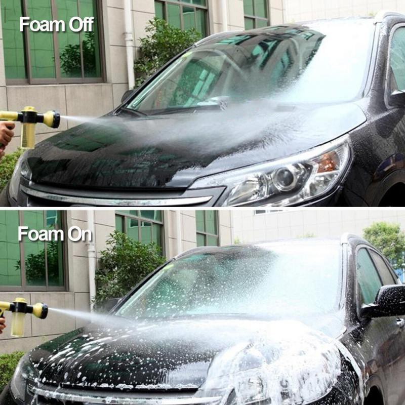 ۞℡❅Súng rửa xe, vòi phun nước tưới cây tiện dụng - Có chế độ mở xà bông