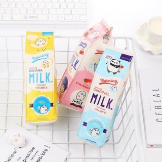 Túi bút hình hộp sữa