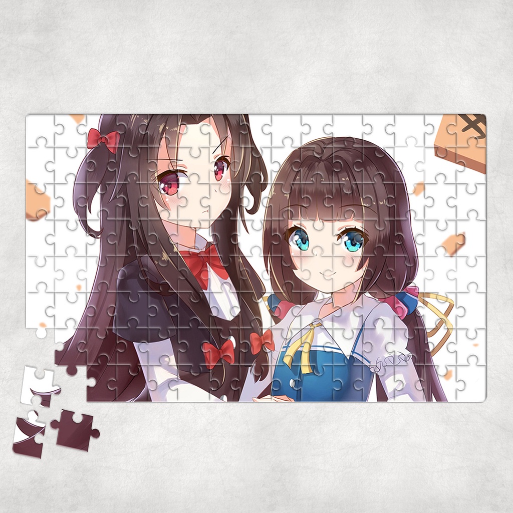 Tranh ghép hình A4, A5 Anime, xếp hình RYUUOU NO OSHIGOTO - Mẫu 1