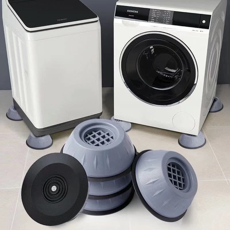 ĐẾ ĐỆM CAO SU KÊ CHÂN CHỐNG RUNG ĐA NĂNG CHO MÁY GIẶT TỦ LẠNH - 4 ĐẾ ĐỆM CAO SU 88295 SHOP BUÔN 88