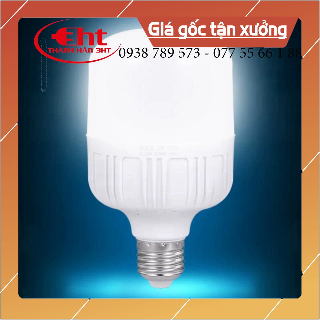 Bóng đèn Led trụ 5W-10W-15W-20W-30W-40W siêu sáng, tiết kiệm điện  E27 -3HT | BigBuy360 - bigbuy360.vn
