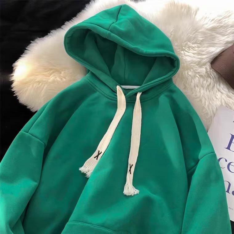 Áo Hoodie nam Màu Sắc Đơn Giản Phong Cách Hàn Quốc áo hoodie form rộng Nữ simple áo hoodie giá rẻ