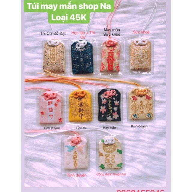 Túi may mắn combo 30