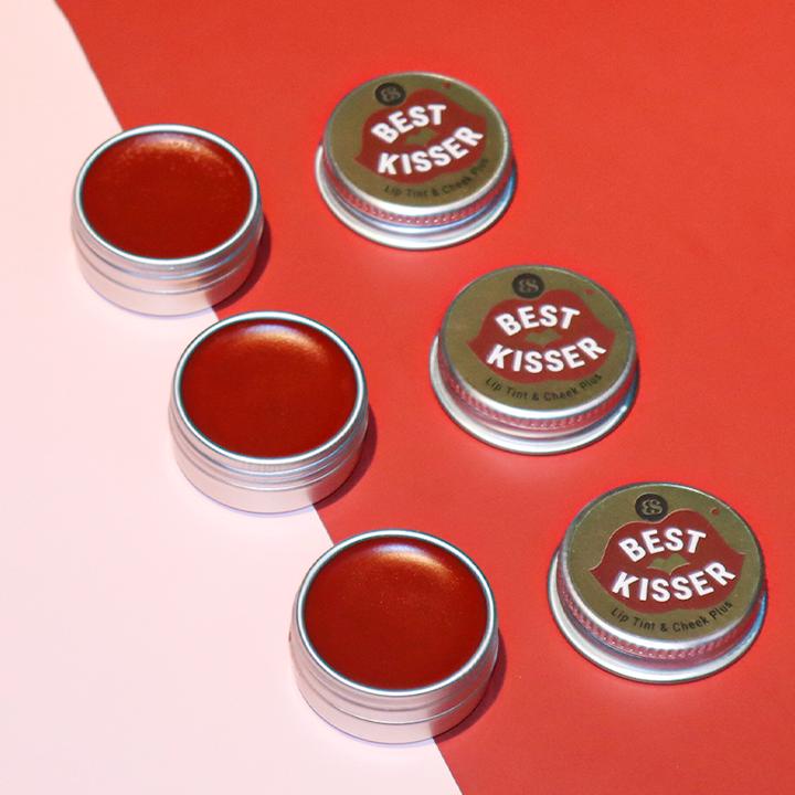 Son dưỡng có màu kiêm má hồng giúp làm hồng môi và má tự nhiên BareSoul Lip Tint & Cheek Plus