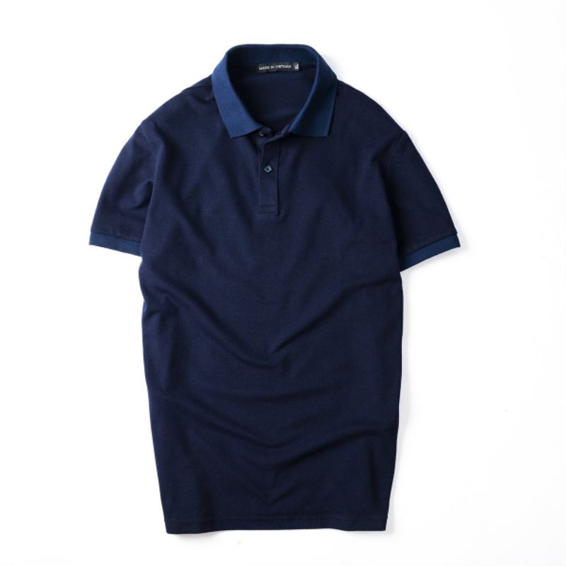 Áo Thun Nam POLO Trơn Vải Cá Sấu Cotton Cao Cấp Ngắn Tay Cực Sang Trọng Màu Sắc Thanh Lịch Chuẩn From
