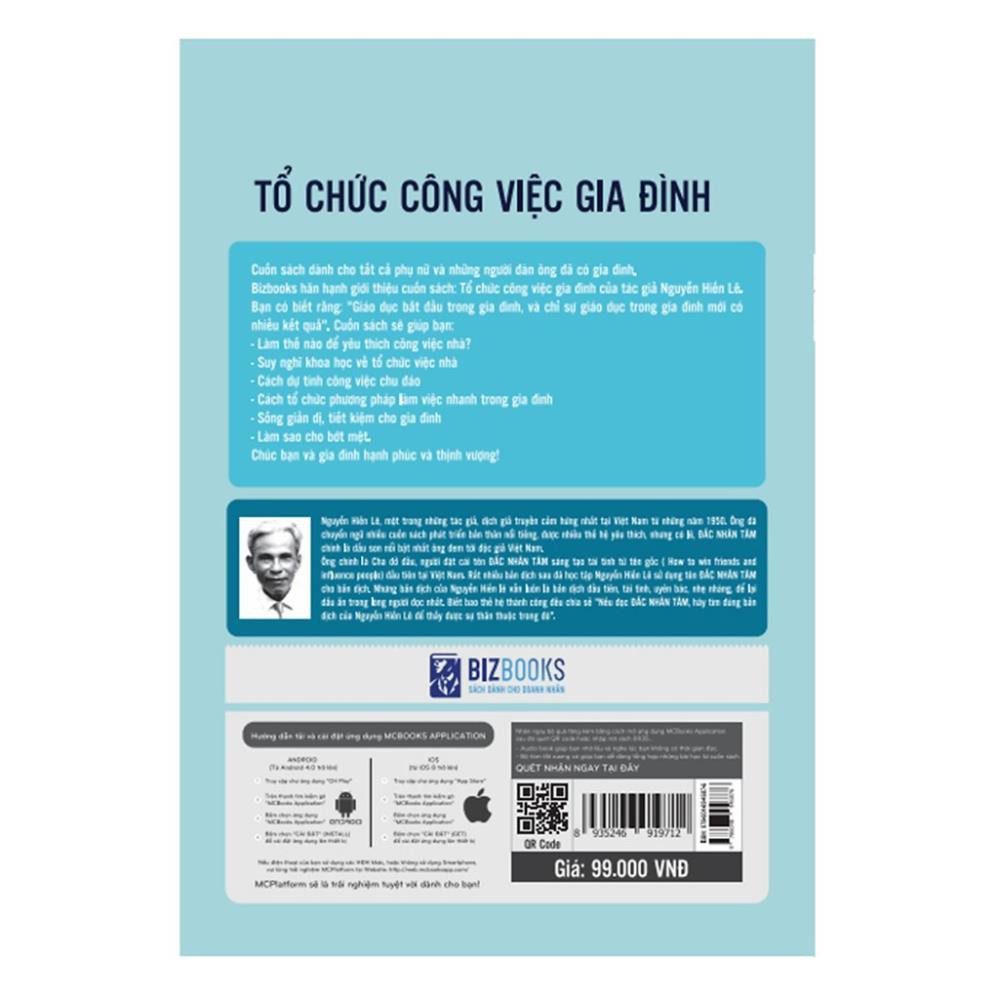 Sách - Tổ Chức Công Việc Gia Đình