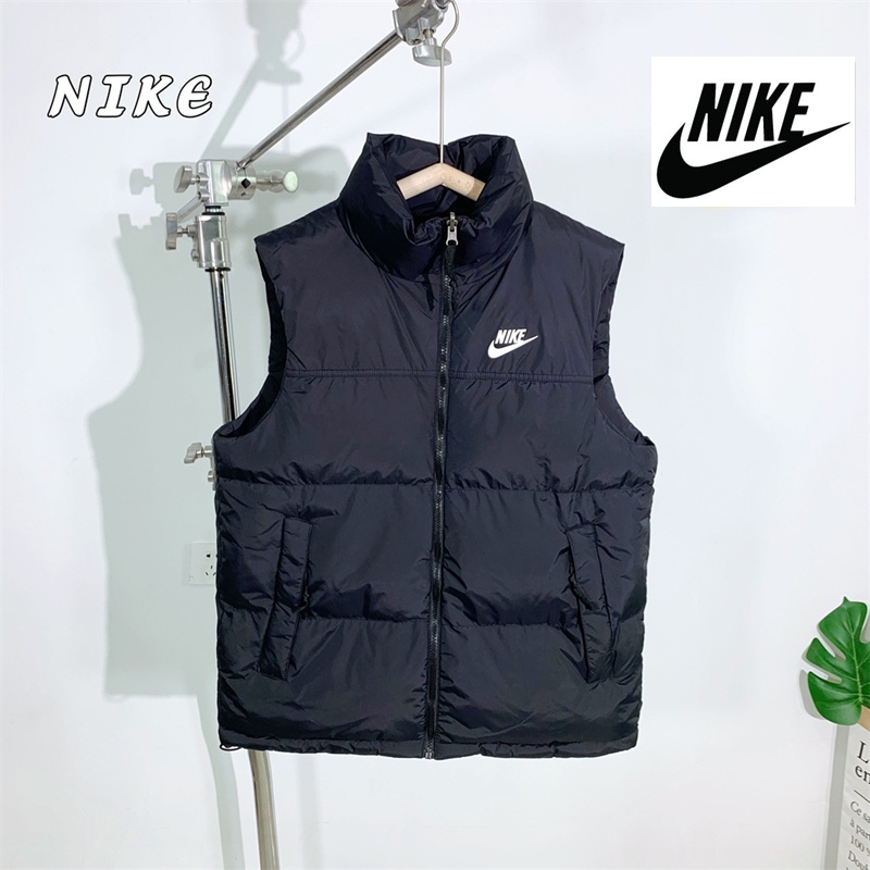 Áo khoác sát nách chính hãng Nike100% có đệm dày dặn ấm áp thời trang mùa đông dành cho nam