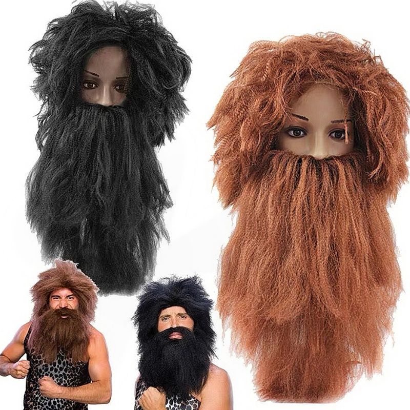 Bộ râu tóc người rừng Tarzan, râu tóc hoá trang thổ dân