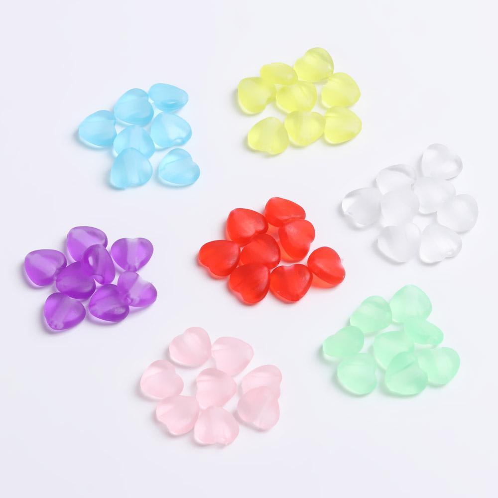 Set 50 / 100 Khóa Dây Bằng Silicon Mềm Hình Trái Tim Có Thể Điều Chỉnh Cho Người Lớn Và Trẻ Em