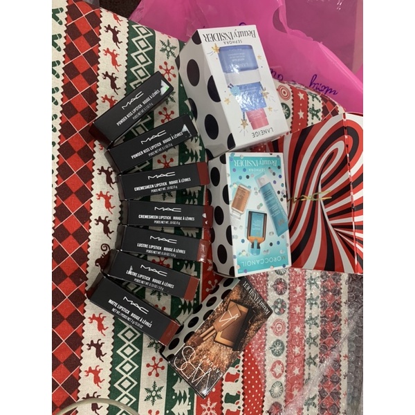 Tổng hợp set mỹ phẩm,makeup,son MAC SĂN SALE AUTHENTIC