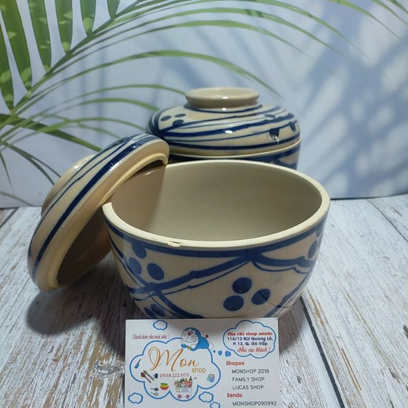 Thố Canh 1000ml  Thố Canh tiềm gà, chưng yến size trung.