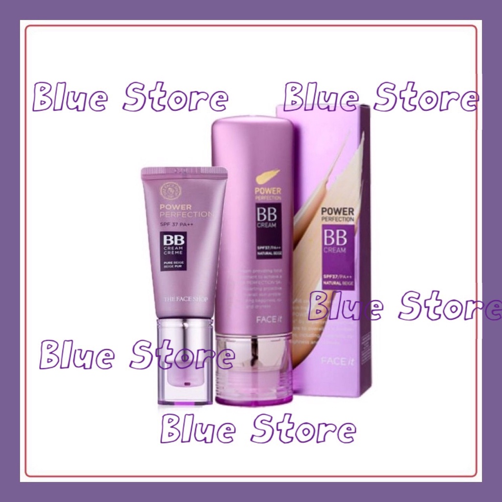 [Blue Store] Kem Nền BB the face shop POWER PERFECTION BB CREAM SPF37 PA++. 40g