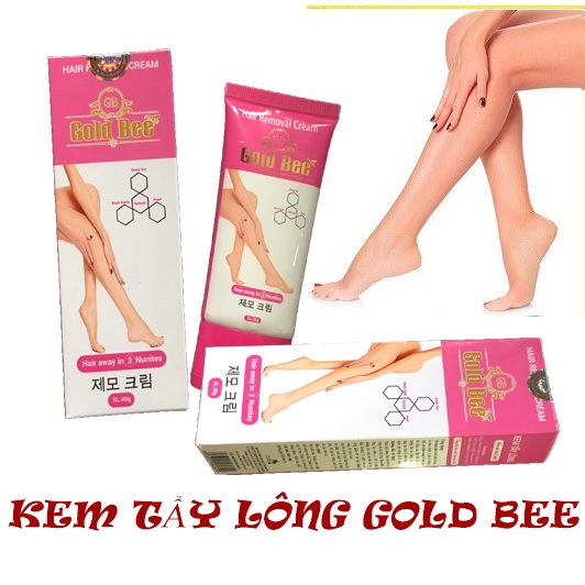 - Triệt lông vĩnh viễn - Kem tẩy lông Gold Bee - kem tẩy lông hoàn toàn .