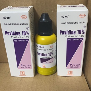 Dung dịch sát khuẩn Povidine 90ml