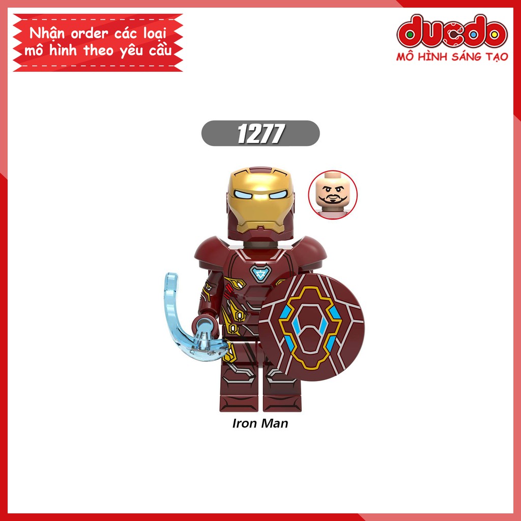 Minifigures siêu anh hùng End Game - Đồ chơi Lắp ghép Xếp hình Mô hình Mini Iron Man EndGame Xinh 0260