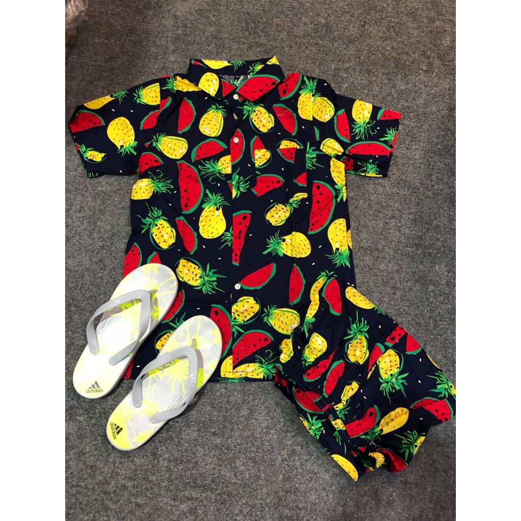 Áo hoa quả (đi biển, đội nhóm, đồ đôi) | BigBuy360 - bigbuy360.vn