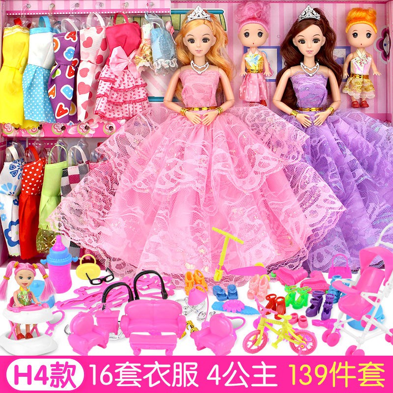 Bộ Đồ Chơi Ngôi Nhà Búp Bê Barbie Chất Lượng Cao