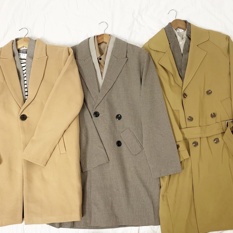 Áo măng tô Trench Coat nam nữ