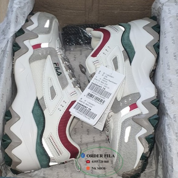 Giày Sneaker Thể Thao Nam Nữ FILA OAKMONT TR  1JM00801 chính hãng 100%