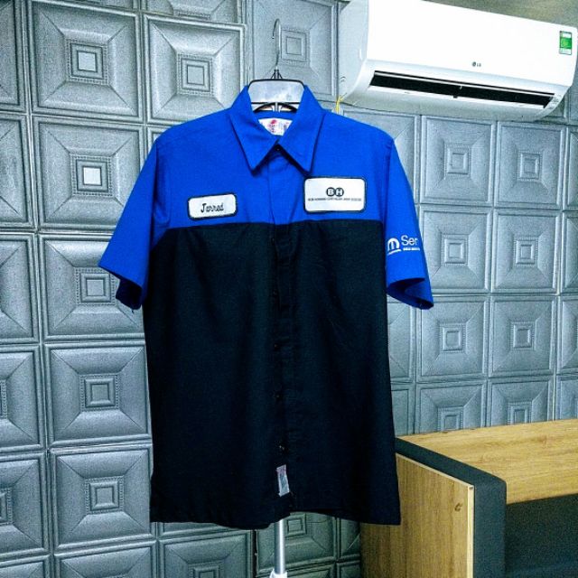 Áo Sơmi workshirts chicano Hàng Mỹ seconhand