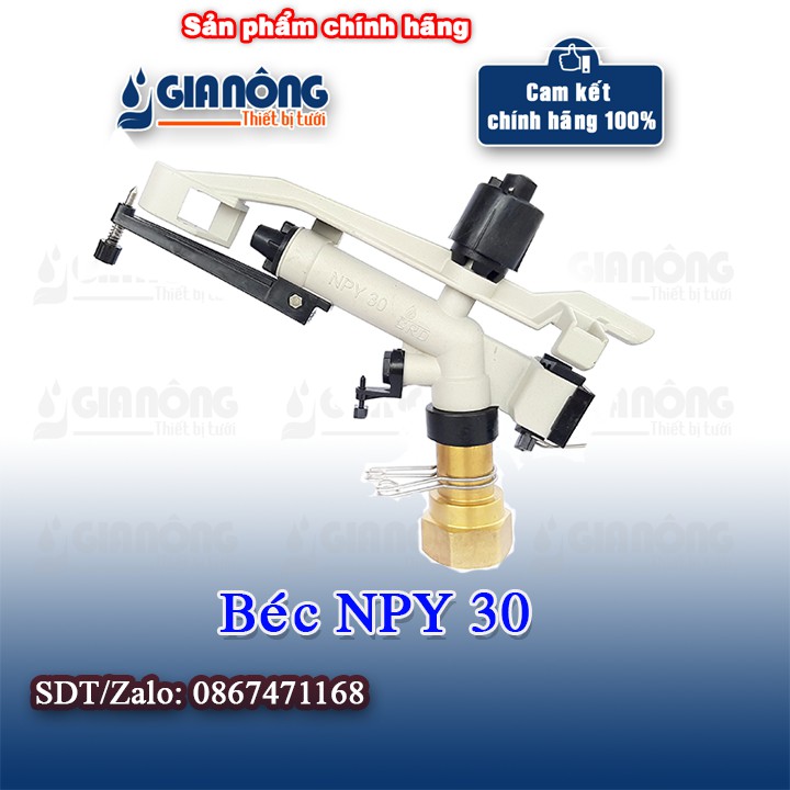 NPY30 Béc Tưới Chỉnh Góc Đài Loan NPY30