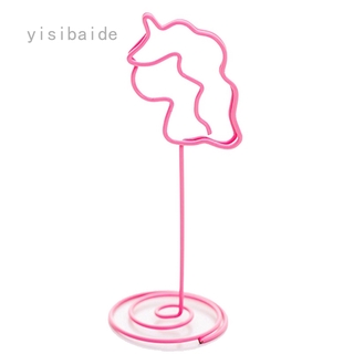 Giá Đỡ Kẹp Ảnh / Giấy Ghi Chú Hình Kỳ Lân / Trái Tim Xinh Xắn