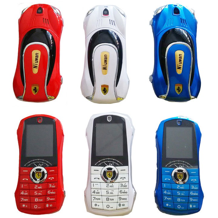 Điện thoại siêu xe Ferari f911 2 sim kèm phụ kiện giá rẻ