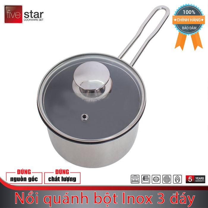 quánh bột chống dính [ rẻ số 1 ] quánh bột chống đinh fivestar 12 cm dùng bếp từ