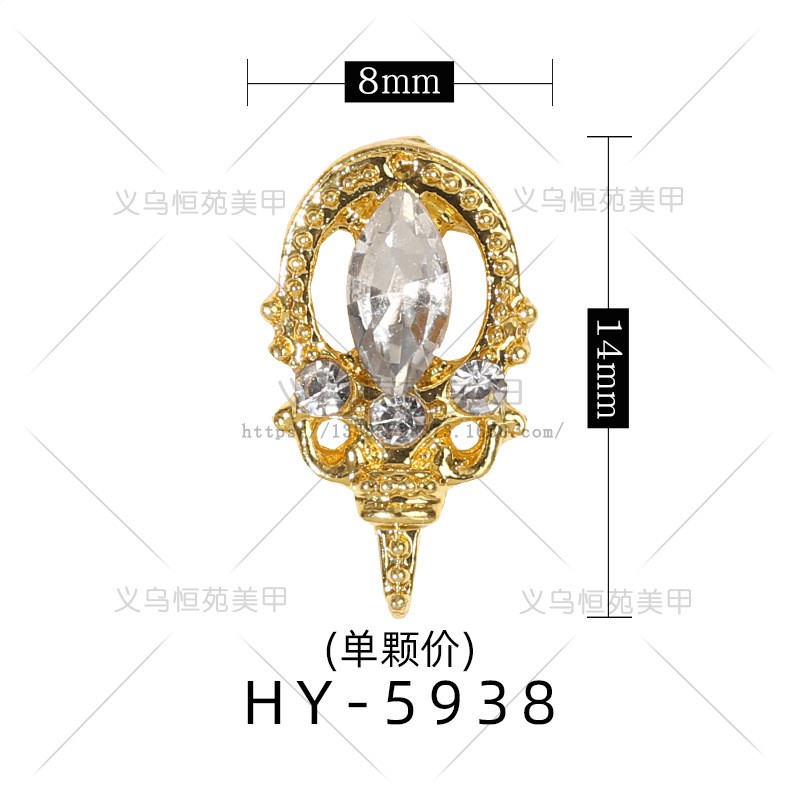 [Hàng mới về] Phụ Kiện Trang Trí Móng Tay Nhiều Kiểu Dáng