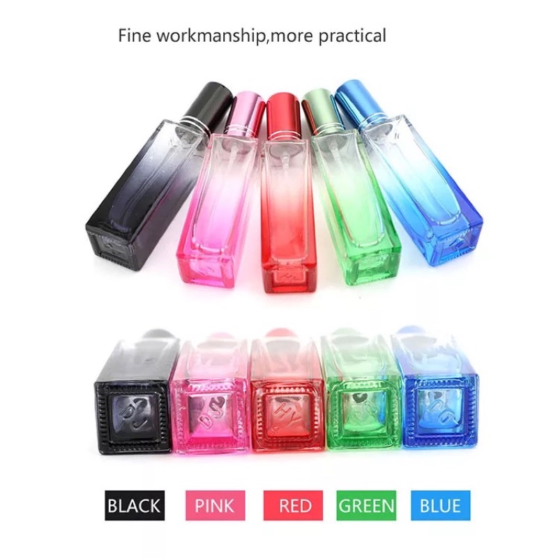Chai Chiết Nước Hoa Thủy Tinh 06 Màu 15ml