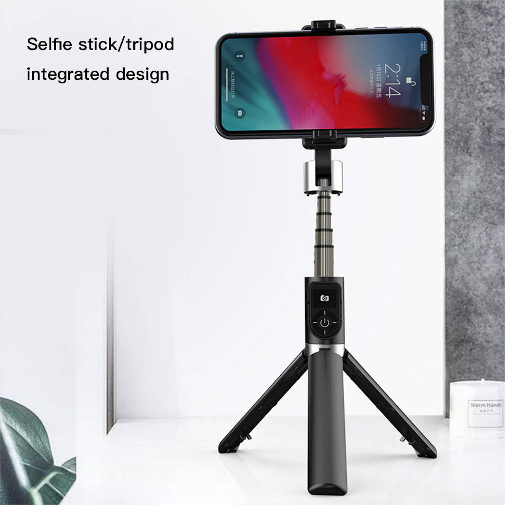 Selfie Stick Tripod Portable 360 Degree Rotation With Bluetooth Remote Monopod For iPhone Android | BigBuy360 - bigbuy360.vn