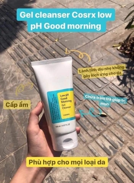 [Chuẩn Auth] Sữa Rửa Mặt Dạng Gel Cosrx Low PH