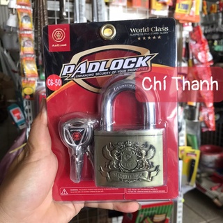 Ổ khóa cao cấp padlock song sư 6mm