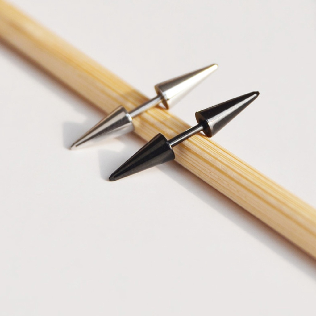 1 Đôi Bông Tai Đinh Tán Đính Đinh Cá Tính Dành Cho Nữ