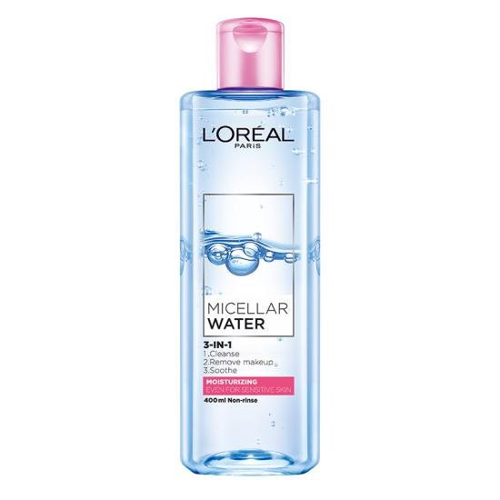 Nước Tẩy Trang Làm Sạch Sâu 3 In 1 L'Oreal Micellar Water Deep Cleansing 400ml