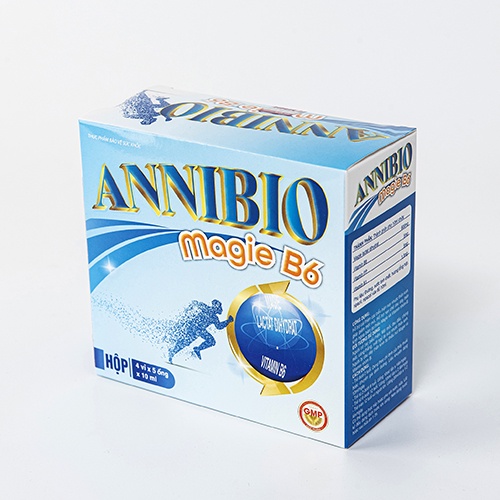 Annibio Magie B6, Hỗ Trợ Cải Thiện Suy Nhược Thần Kinh, Giảm Mệt Mỏi, Hạn Chế Đau Dây Thần Kinh Ngoại Biên, Hộp 20 ống