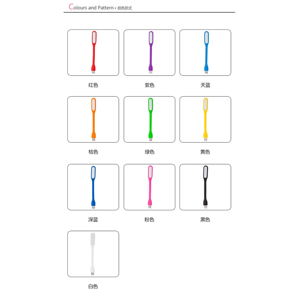 Đèn Ngủ Xiaomi Bảo Vệ Mắt Cổng Usb Tiện Dụng Cho Học Sinh