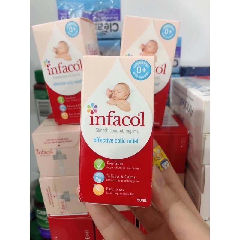 Infacol- Si rô chống đầy hơi - nôn trớ - quấy khóc cho trẻ sơ sinh