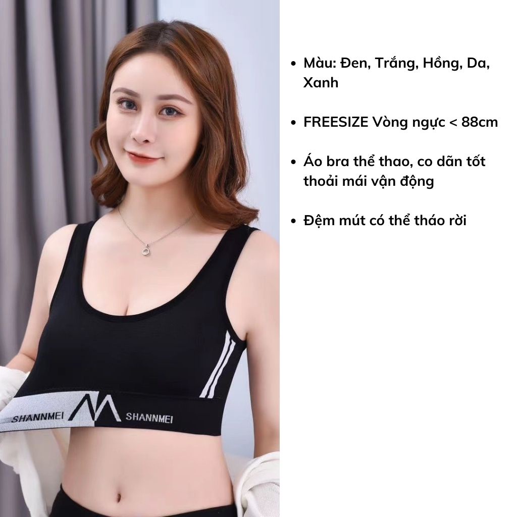 Áo bra tập gym thể thao nữ đẹp co dãn tốt JOCOSI 3348