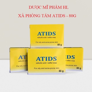  Xà phòng tắm ATIDS xà phòng tắm gội giảm mụn lưng ngực dày sừng nang lông - 80g 