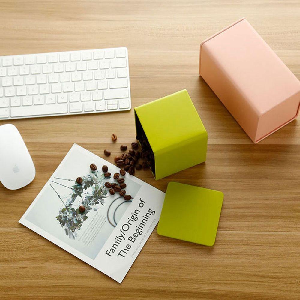 Hộp Đựng Trà / Kẹo / Gia Vị Hình Vuông Thiết Kế Nhỏ Gọn Tiện Dụng Cho Gia Đình